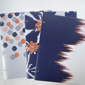 Pack or three 2 pocket poly folder The Pedal To The Metal